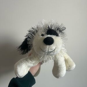 Webkinz OG Black and White Cheeky Dog